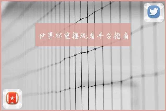 世界杯重播观看平台指南