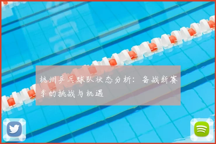 杭州乒乓球队状态分析：备战新赛季的挑战与机遇
